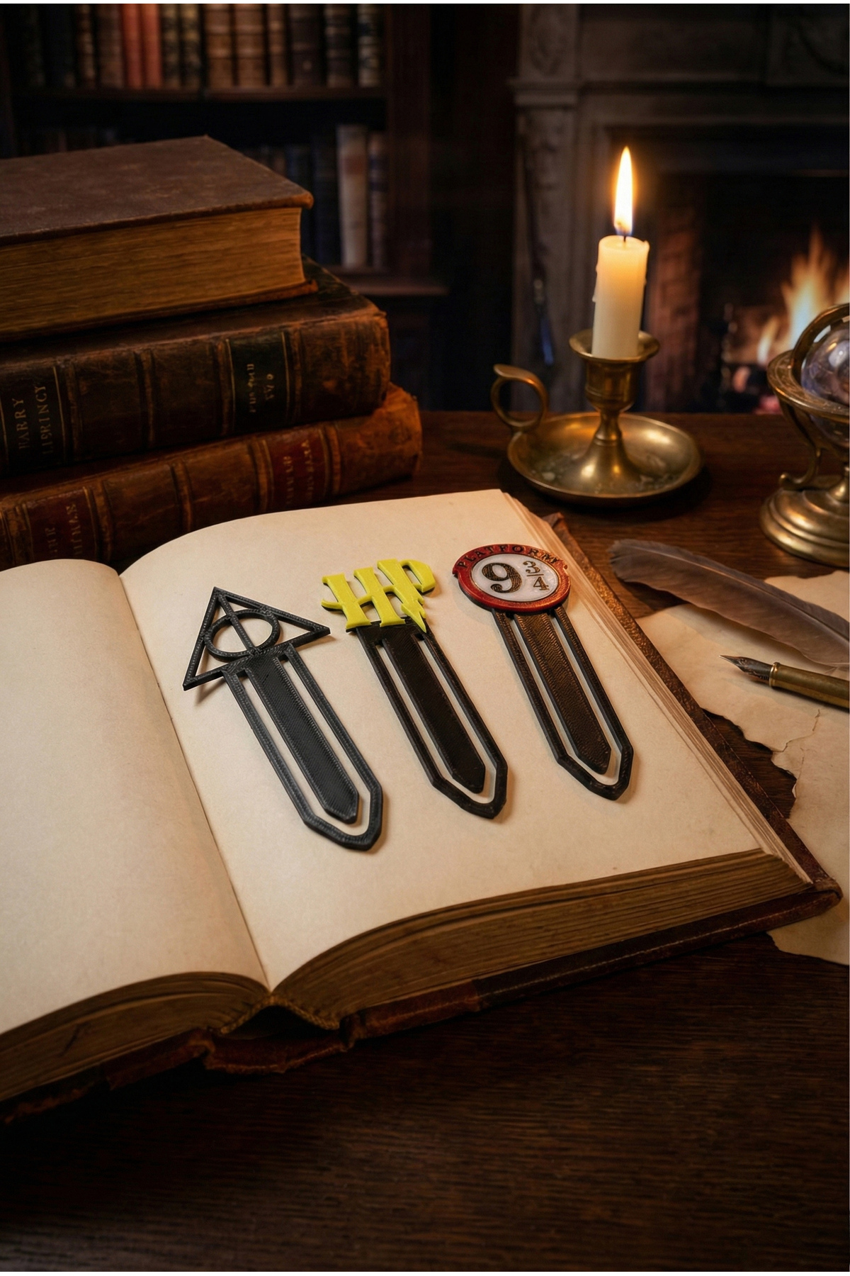 3’lü Harry Potter Kitap Ayracı