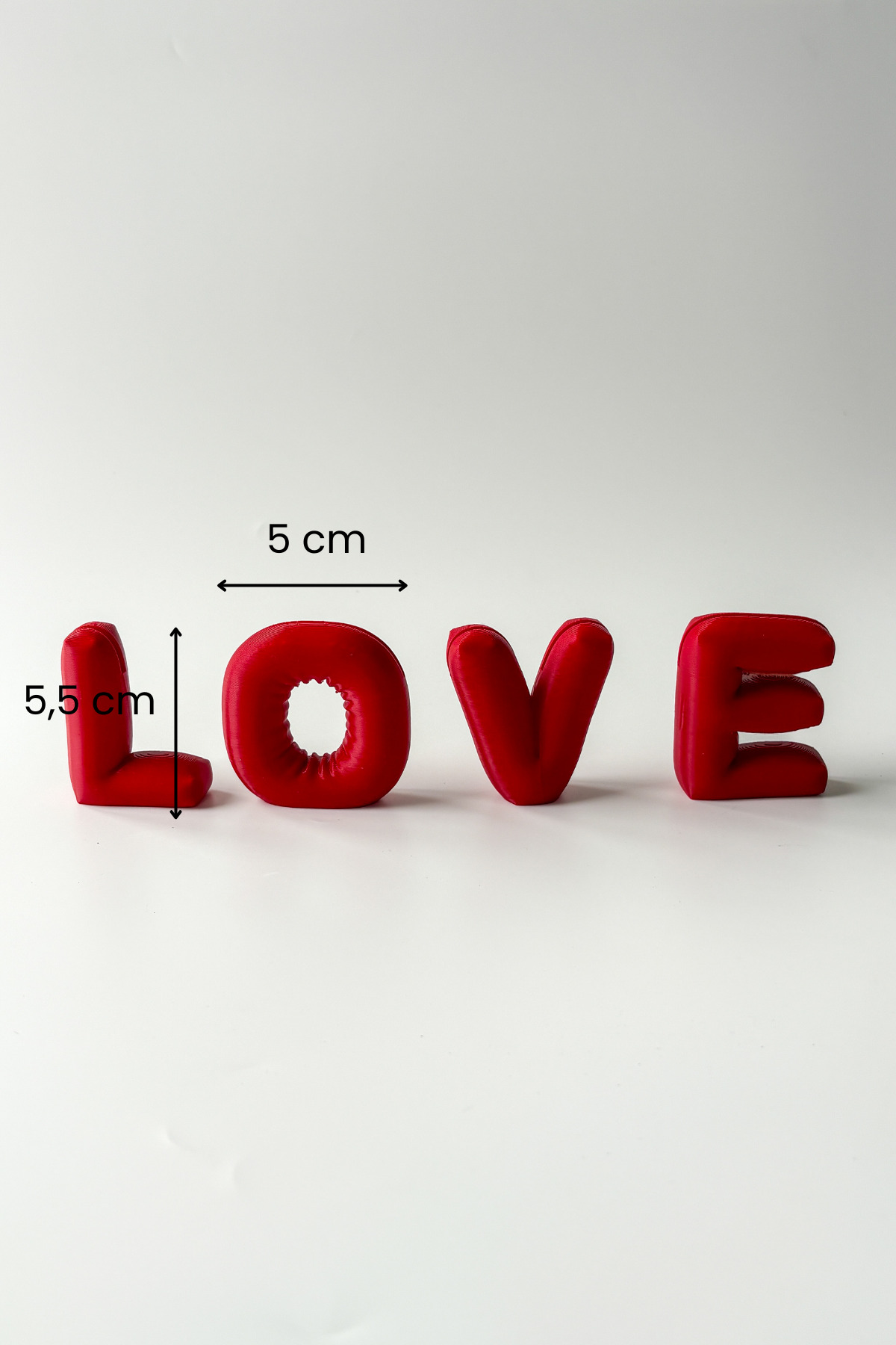 4’lü LOVE Polaroid Fotoğraf Standı, Not Tutucu