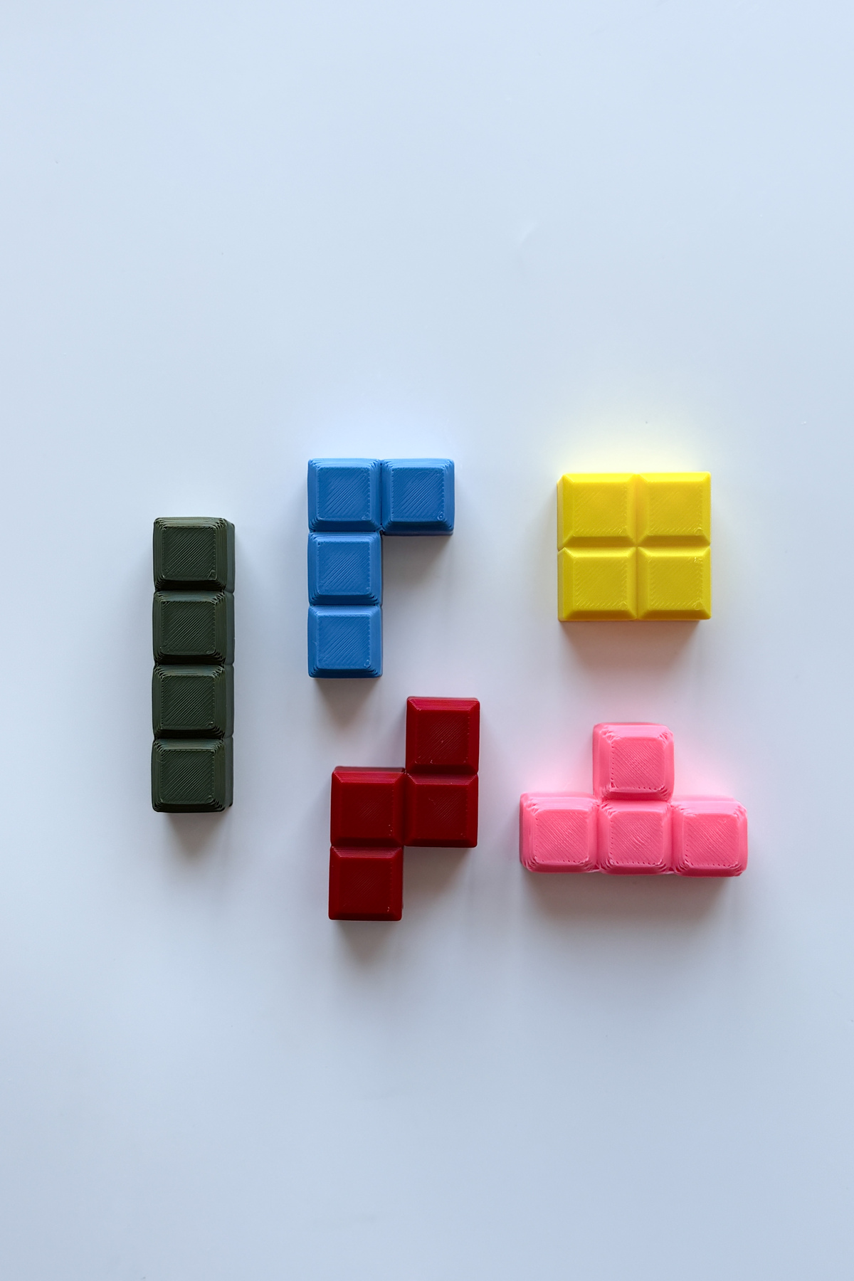 5’li Tetris Buzdolabı Magneti