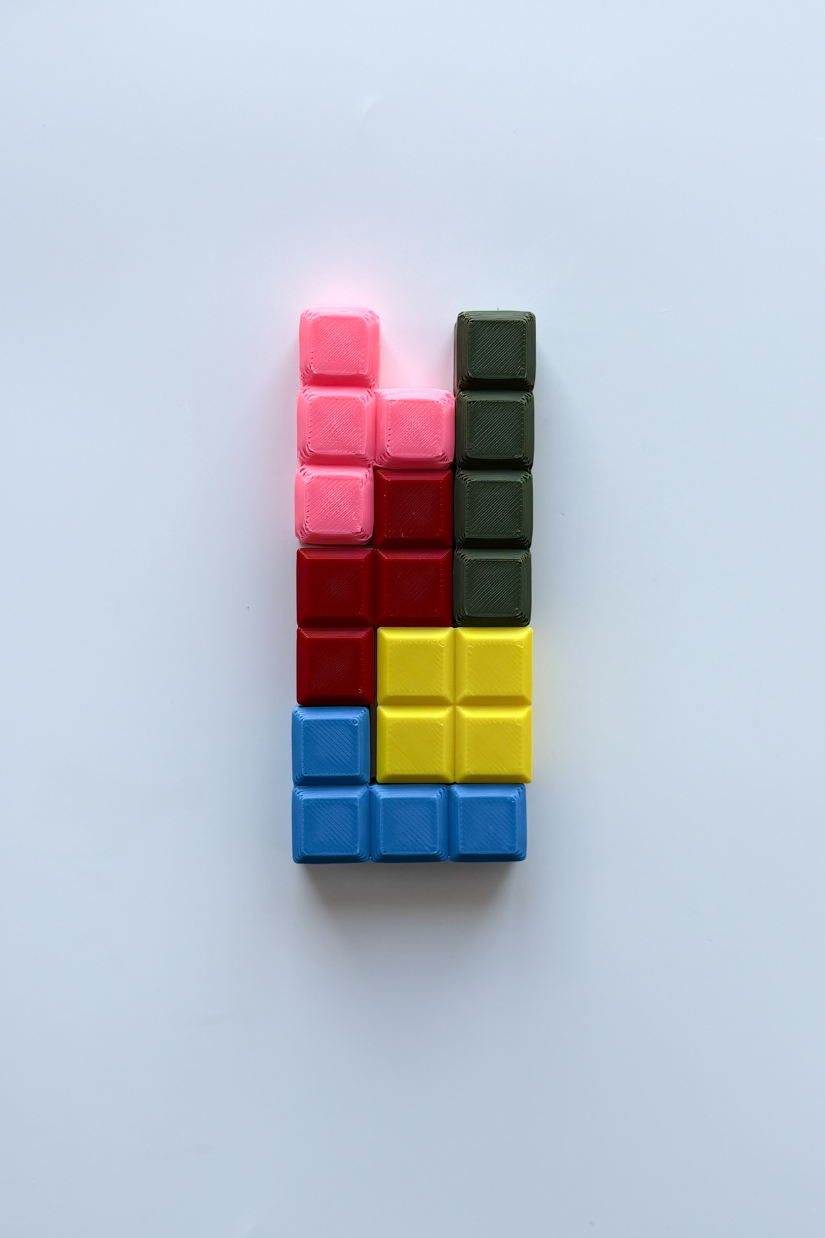5’li Tetris Buzdolabı Magneti