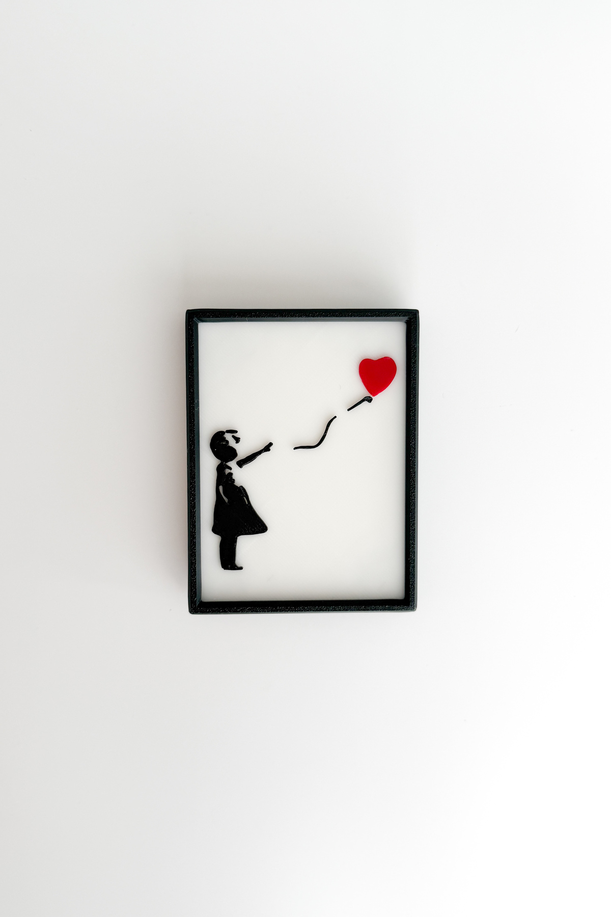 Banksy Girl With Balloon Buzdolabı Magneti
