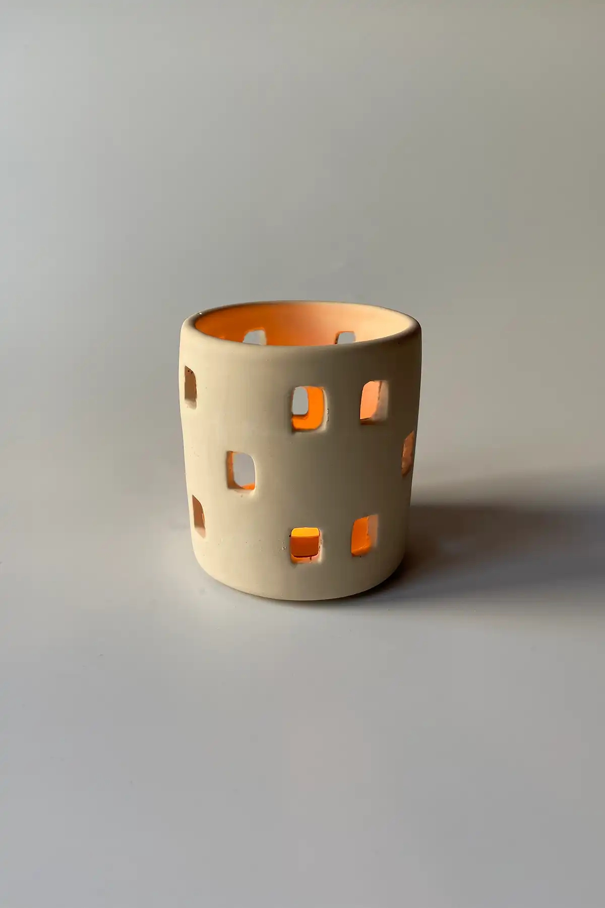 Gözenekli Tealight Mumluk