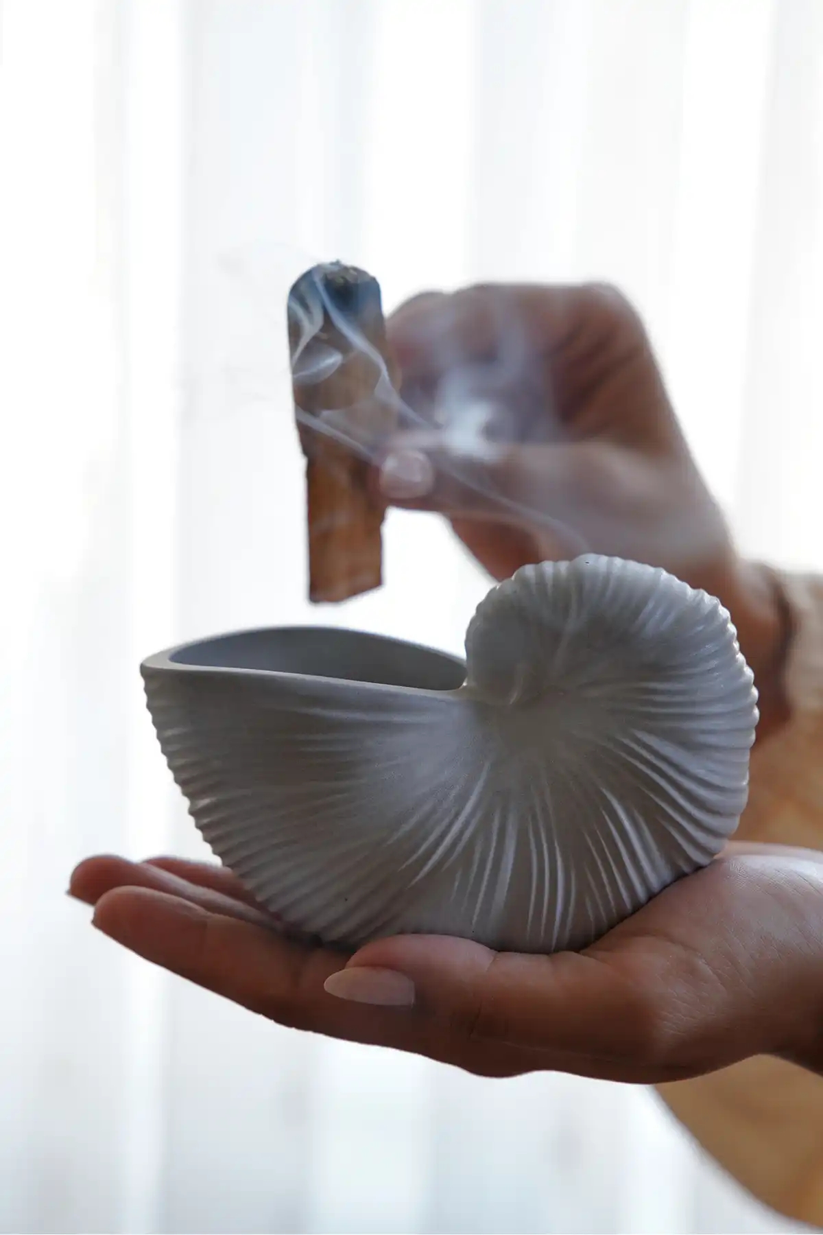 Deniz Kabuğu Palo Santo Tütsülük