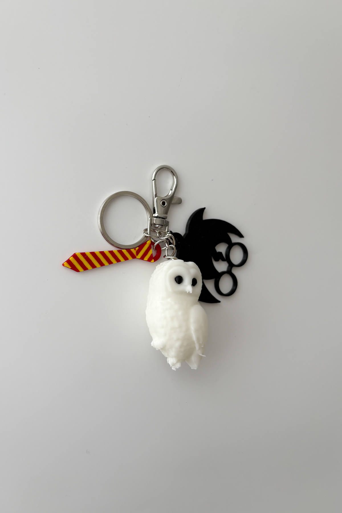 Harry Potter Gümüş Zincir Anahtarlık, Çanta Süsü