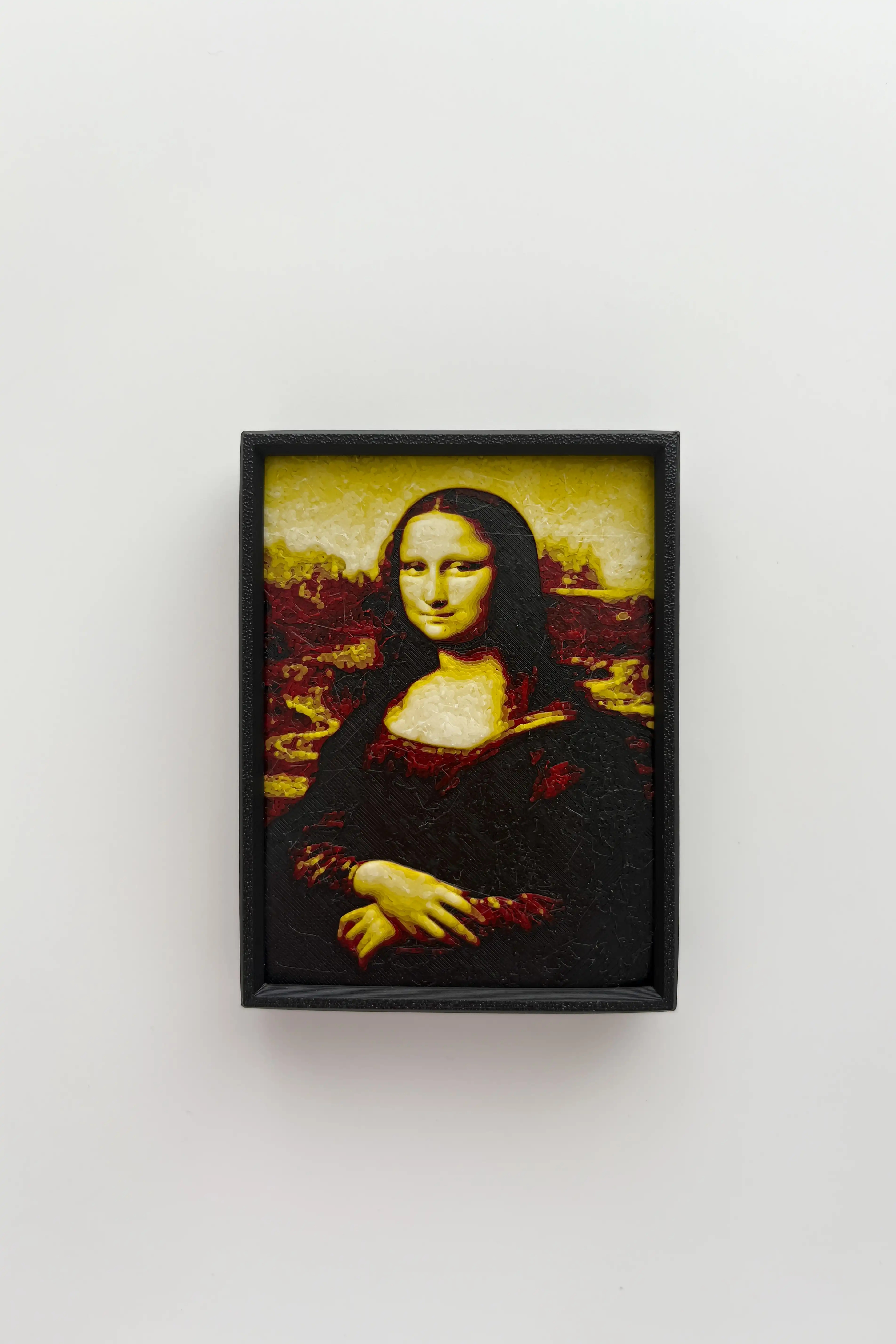 Leonardo da Vinci Mona Lisa Buzdolabı Magneti