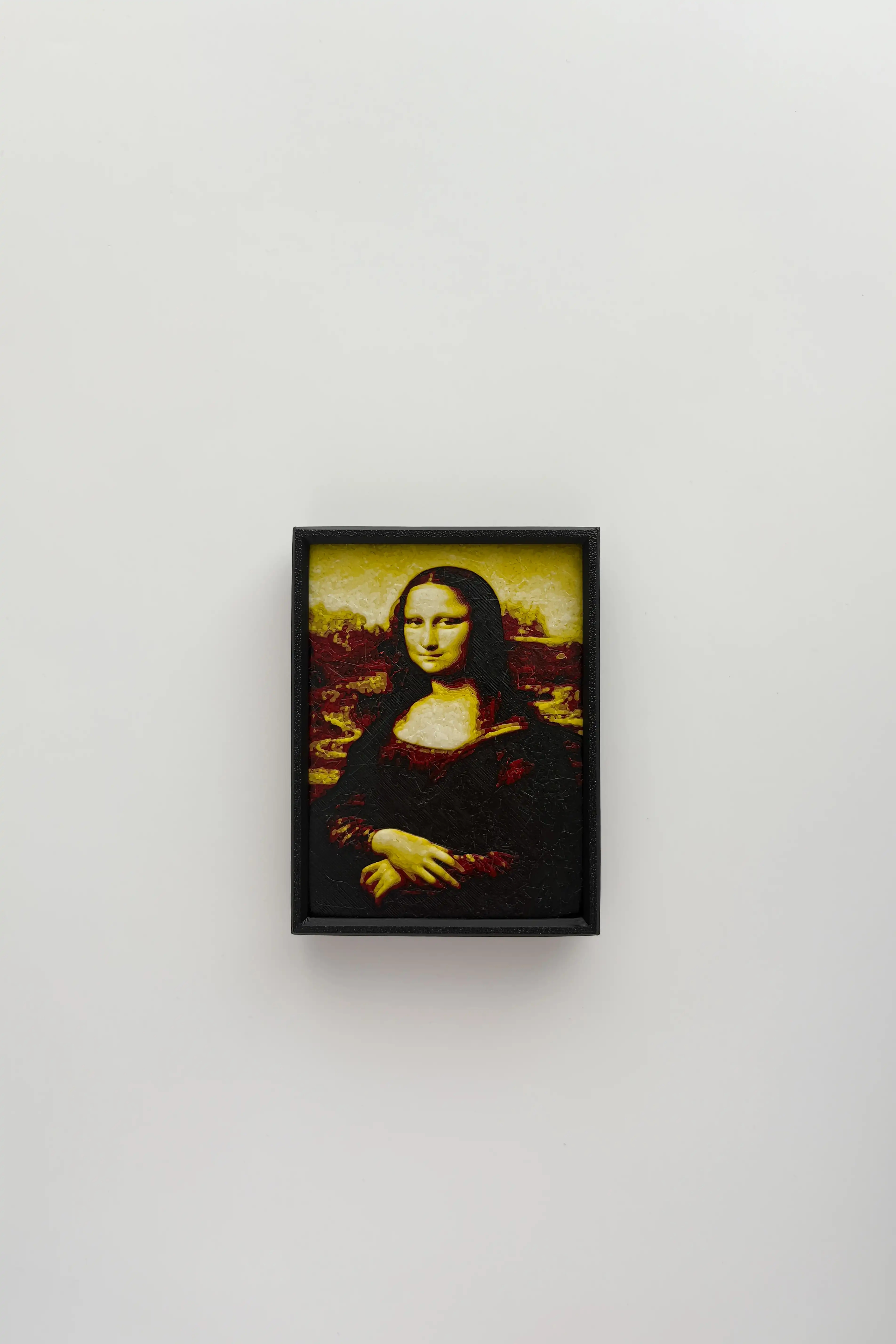 Leonardo da Vinci Mona Lisa Buzdolabı Magneti