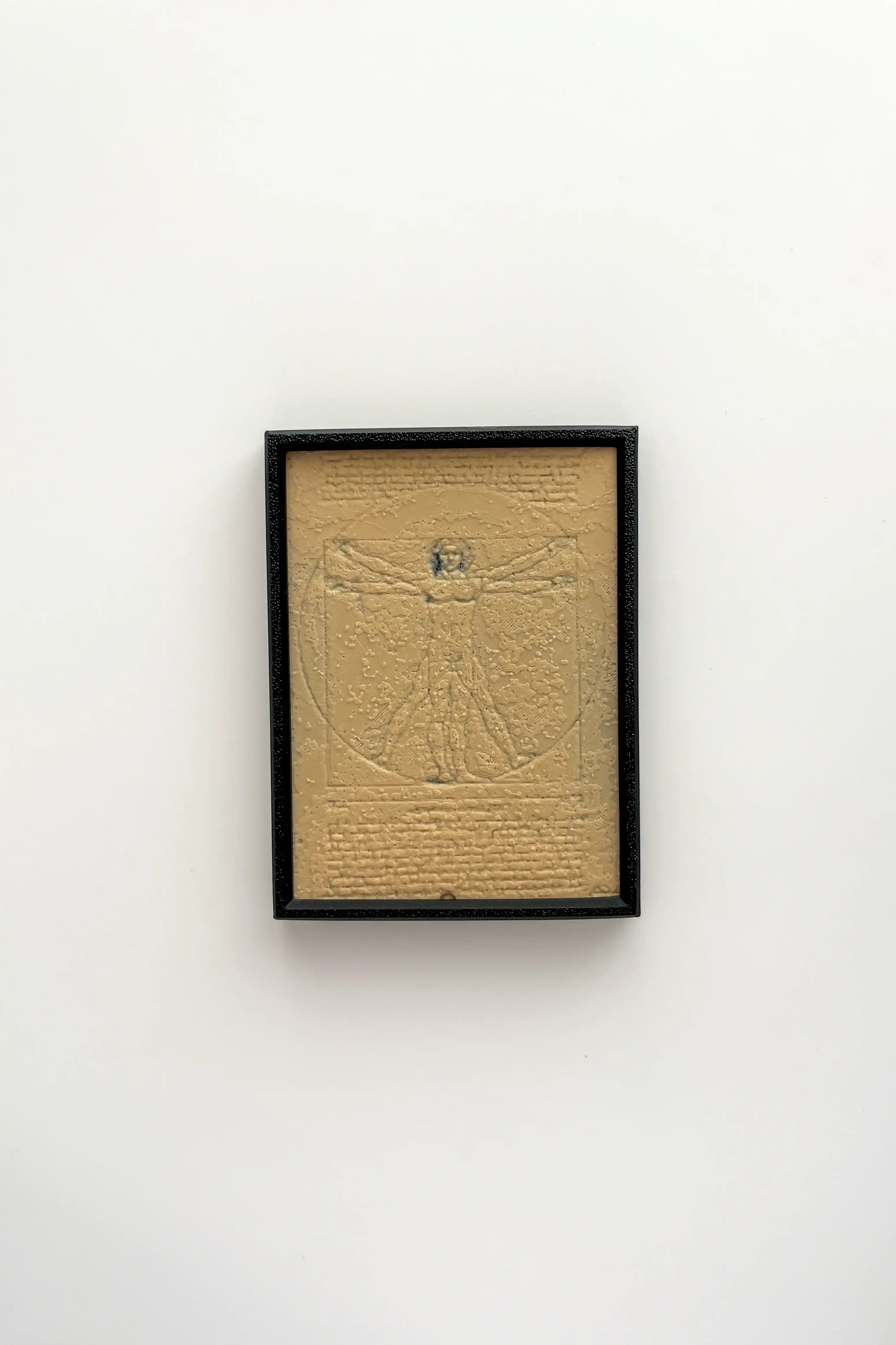 Leonardo da Vinci Uomo Vitruviano Buzdolabı Magneti