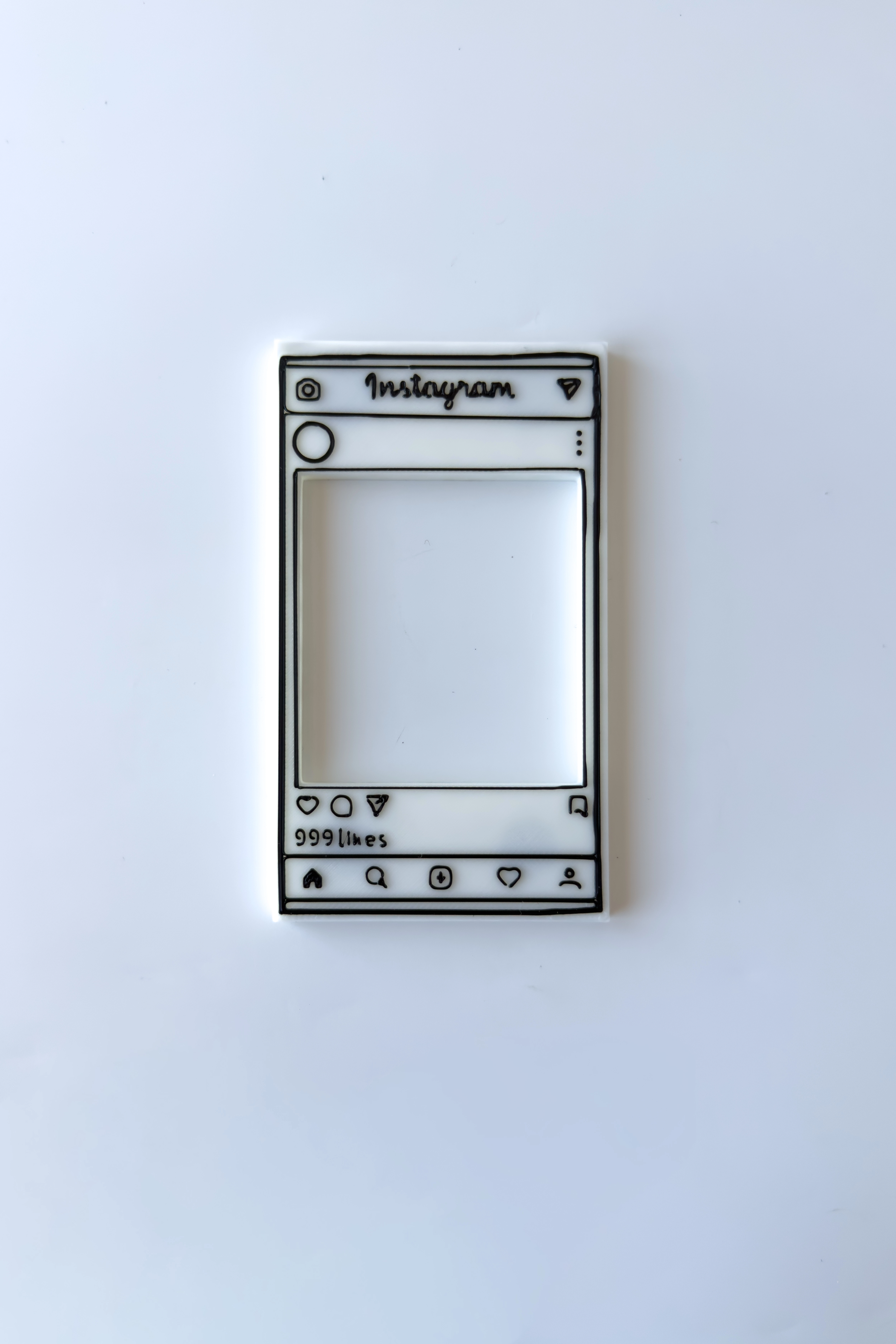 Instagram Polaroid Fotoğraf Tutucu Çerçeve Buzdolabı Magneti