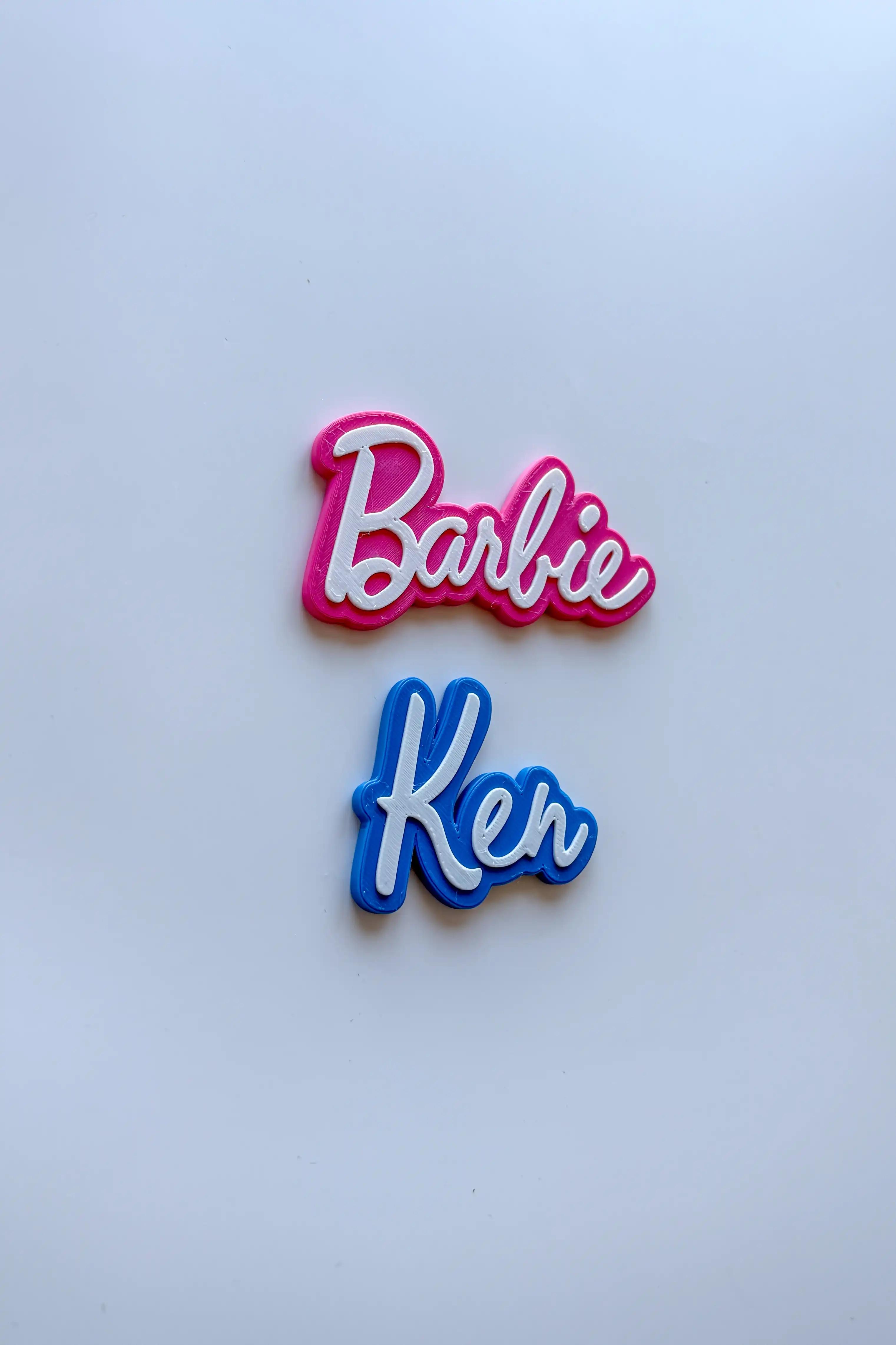 Barbie-Ken Buzdolabı Magneti