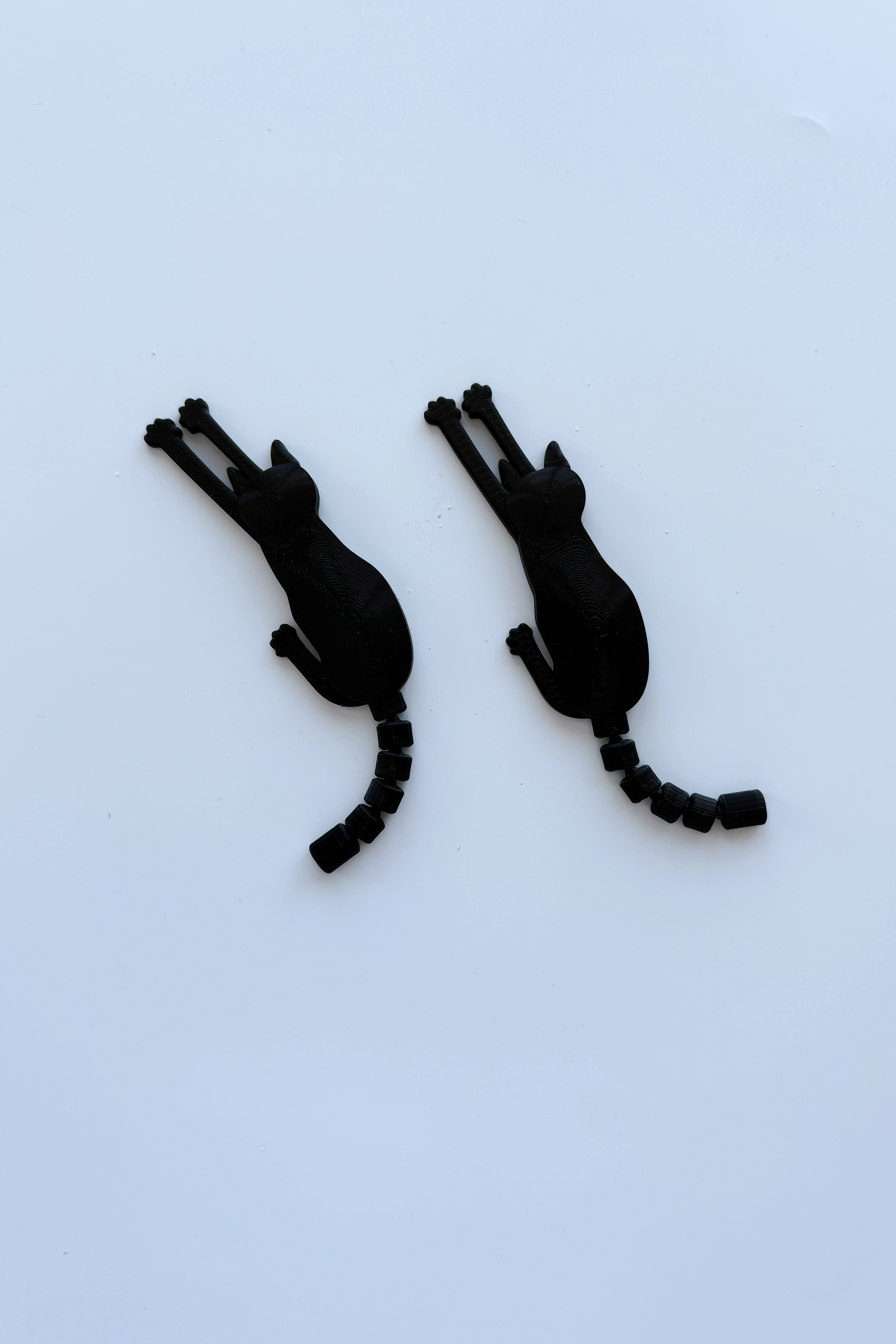 2’li Kara Kedi Buzdolabı Magneti