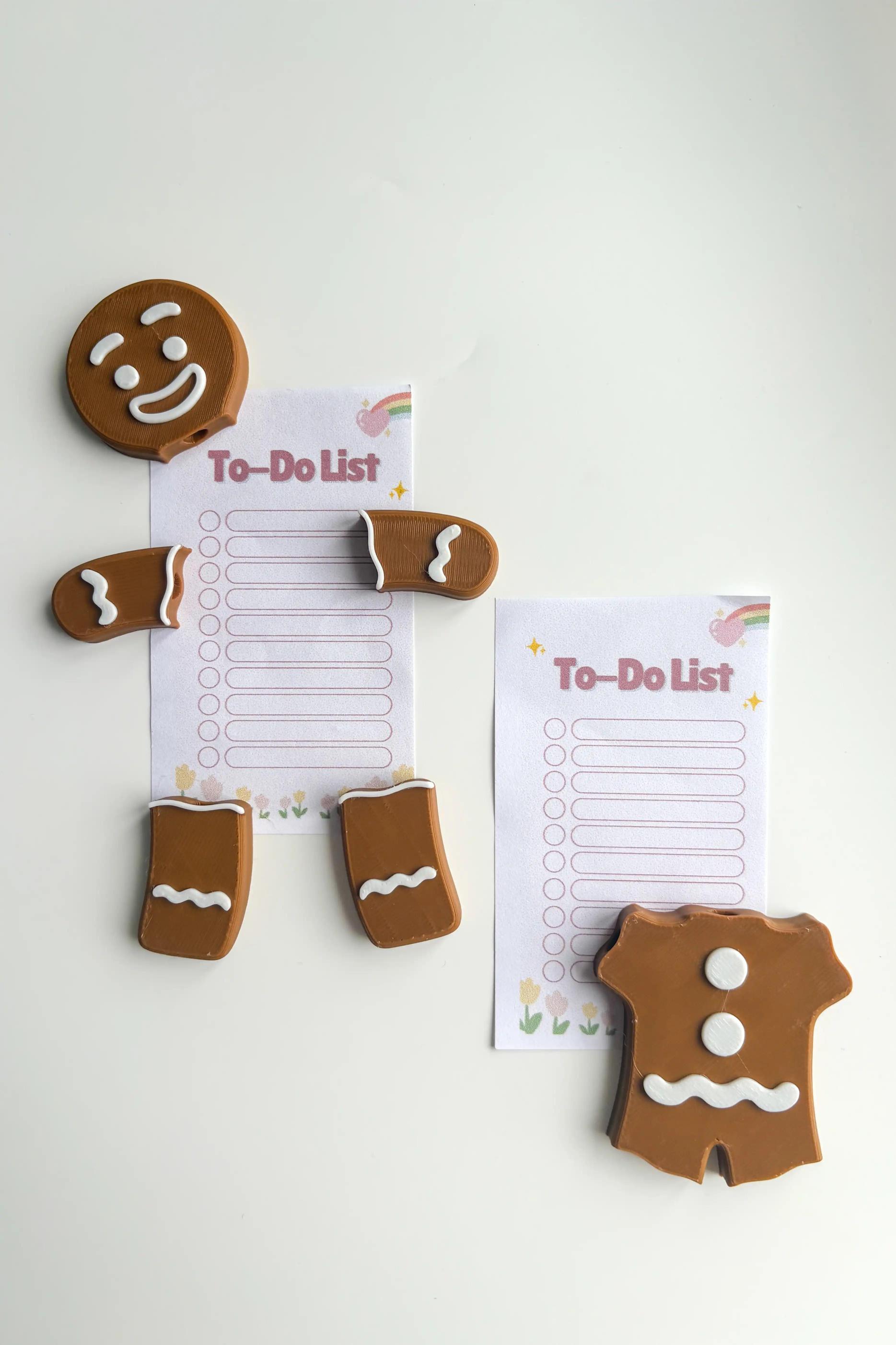 6’lı Gingerbread Kurabiye Adam Buzdolabı Magneti