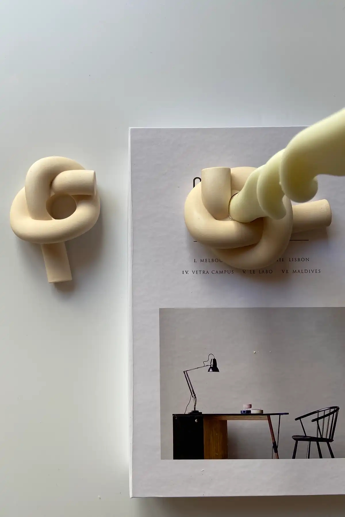 2’li Knot Şamdan
