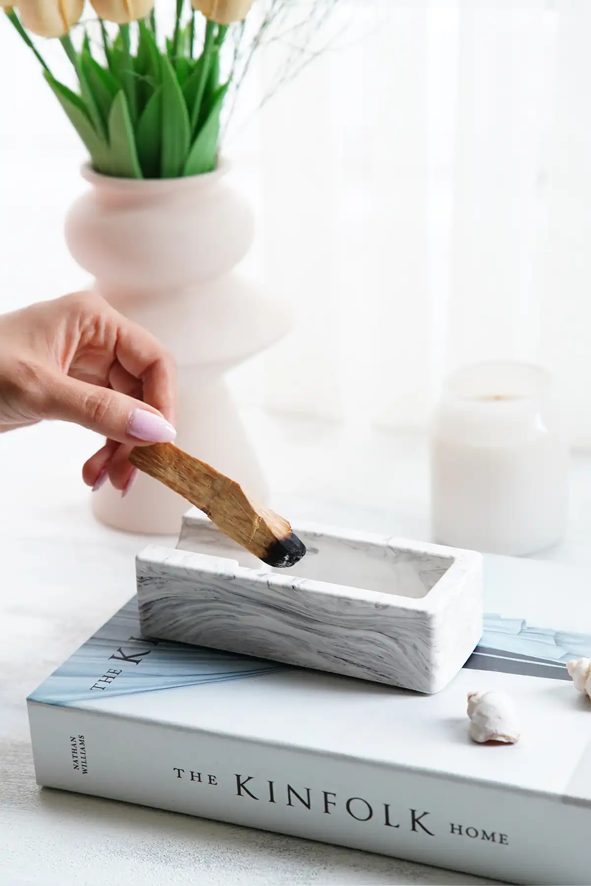 Köşeli Palo Santo Tütsülüğü