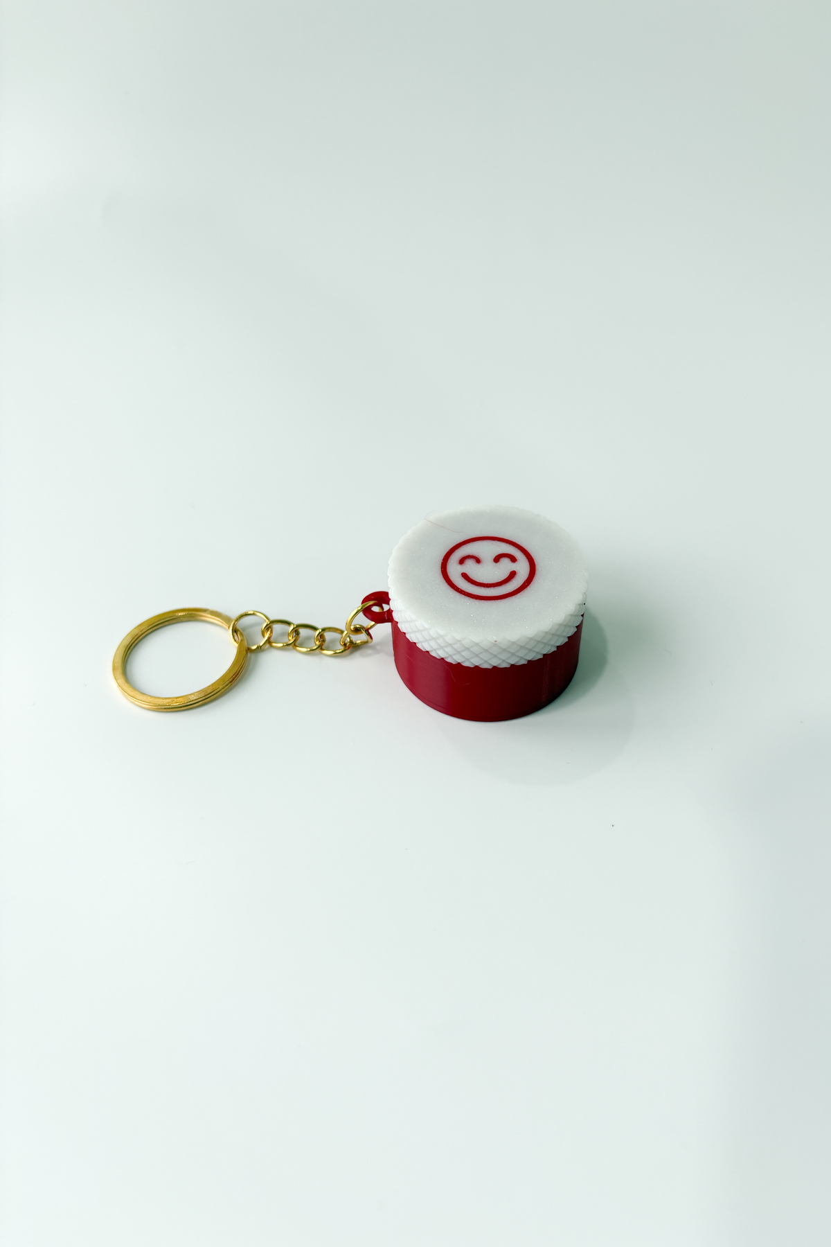 Mini İlaç Kutusu Gold Zincir Anahtarlık