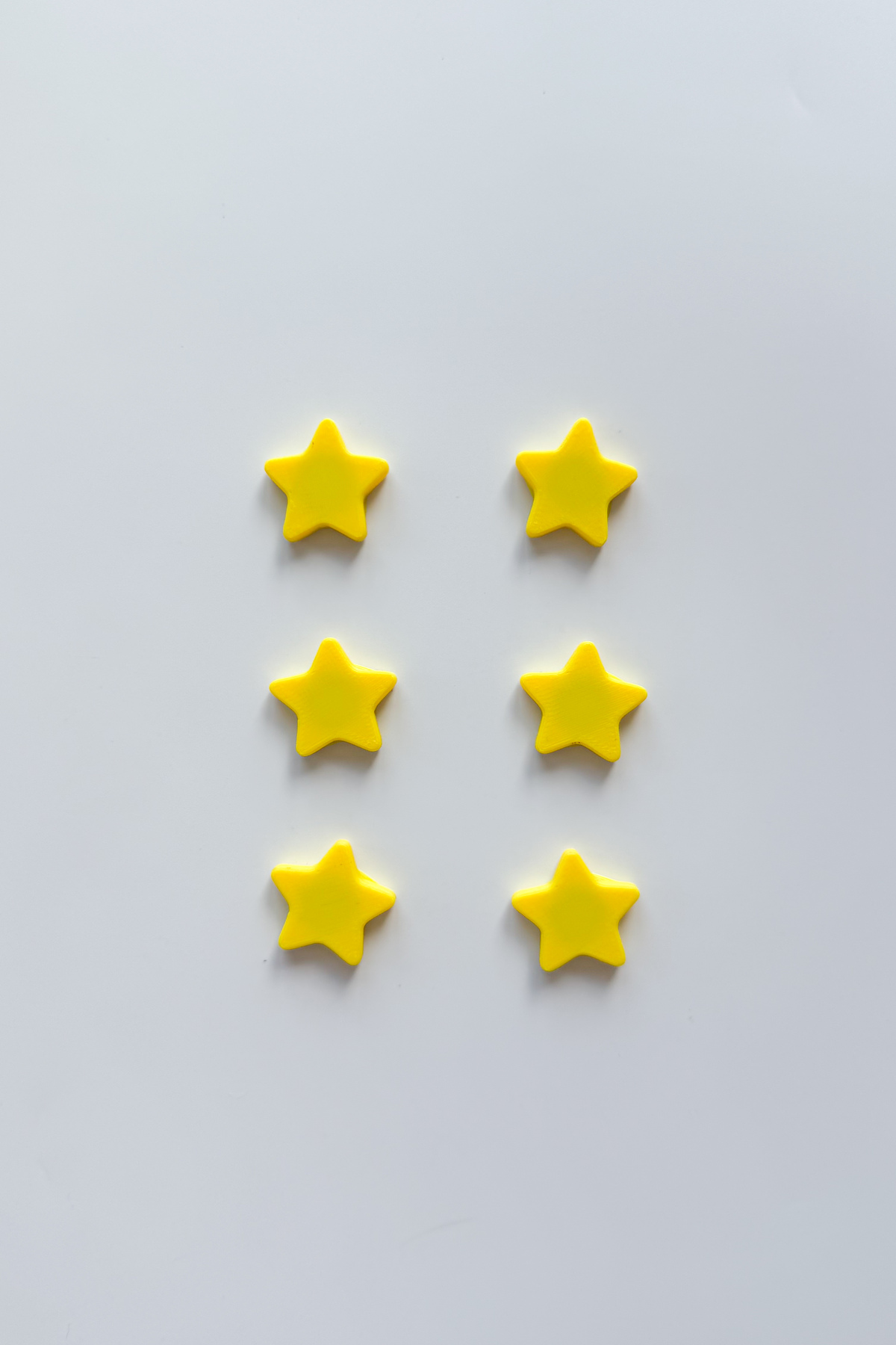 Mini Yıldız Buzdolabı Magneti Tekli 2x2 cm