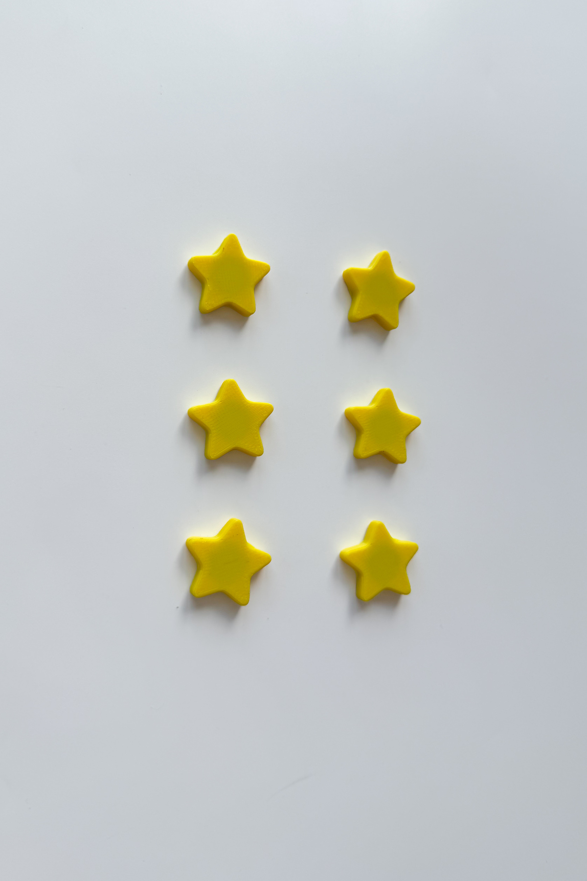 Mini Yıldız Buzdolabı Magneti Tekli 2x2 cm