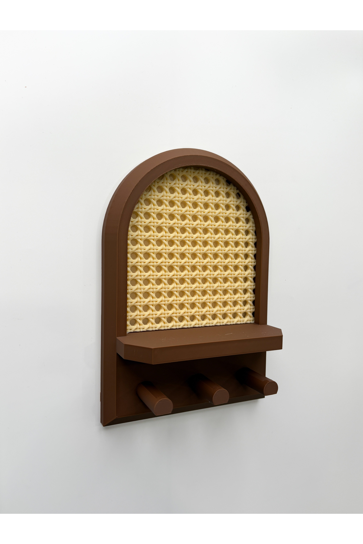 Rattan Duvar Askısı Anahtarlık