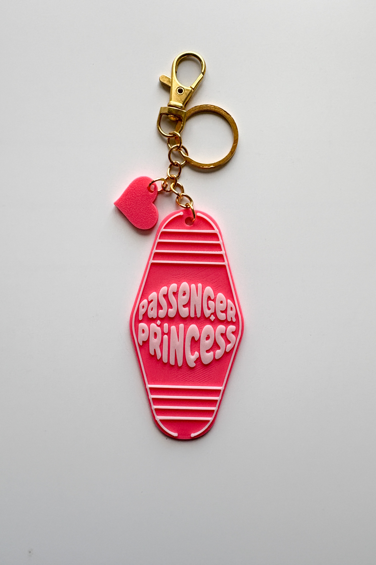 Retro Passenger Princess Gold Zincir Anahtarlık, Çanta Süsü