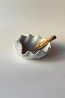 Shell Palo Santo Tütsülük Mumluk Gri
