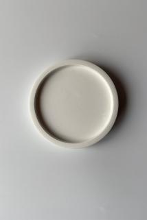 Yuvarlak Tabak 12 Cm Beyaz