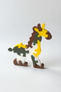 3 Boyutlu Zürafa Puzzle Yapboz