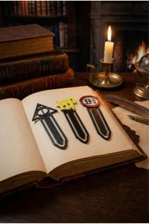 3'lü Harry Potter Kitap Ayracı