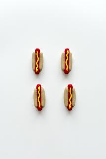 4’lü Hot Dog Buzdolabı Magneti