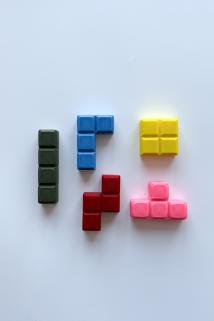 5'li Tetris Buzdolabı Magneti