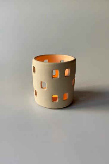 Gözenekli Tealight Mumluk