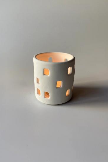 Gözenekli Tealight Mumluk