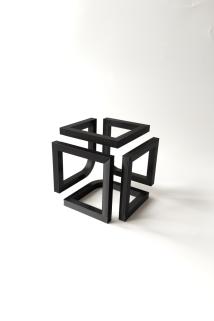 Geometrik Küp Dekor