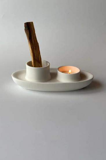 Palo Santo Tütsülük Mumluk Şamdan