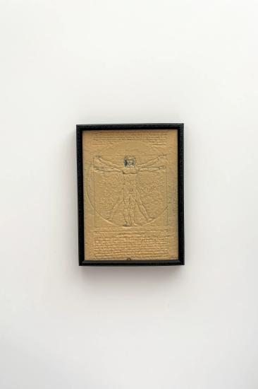 Leonardo da Vinci Uomo Vitruviano Buzdolabı Magneti