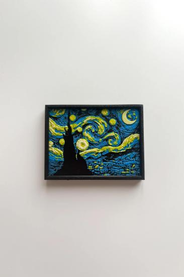 Van Gogh Starry Night Buzdolabı Magneti