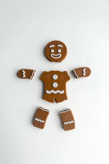 6’lı Gingerbread Kurabiye Adam Buzdolabı Magneti
