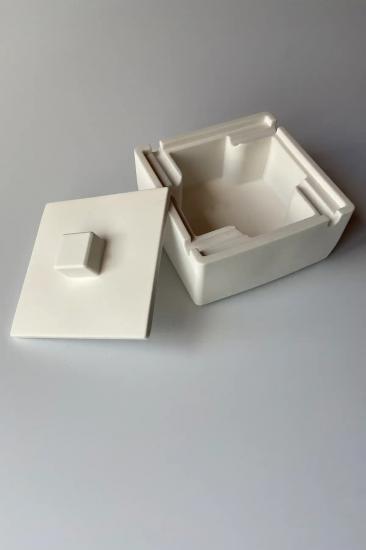 Square Kapaklı Kül Tablası