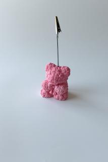 Mini Rose Bear Notluk, Not Tutacağı Pembe