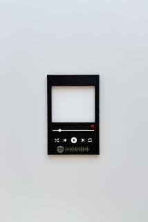 Spotify Polaroid Fotoğraf Çerçevesi Buzdolabı Magneti