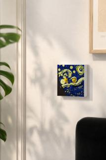 Starry Night Priz Anahtar Kapağı Süsü