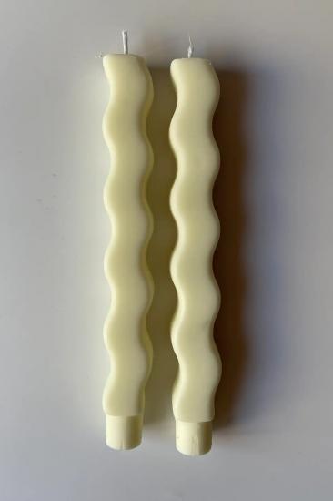 2’li Wave Kokulu Soya Şamdan Mumu