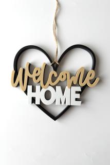 Welcome Home Kapı ve Duvar Süsü