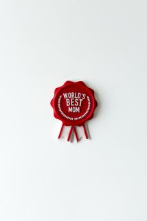 "World's Best Mom" Buzdolabı Magneti