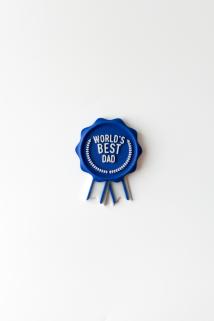 "World's Best Dad" Buzdolabı Magneti