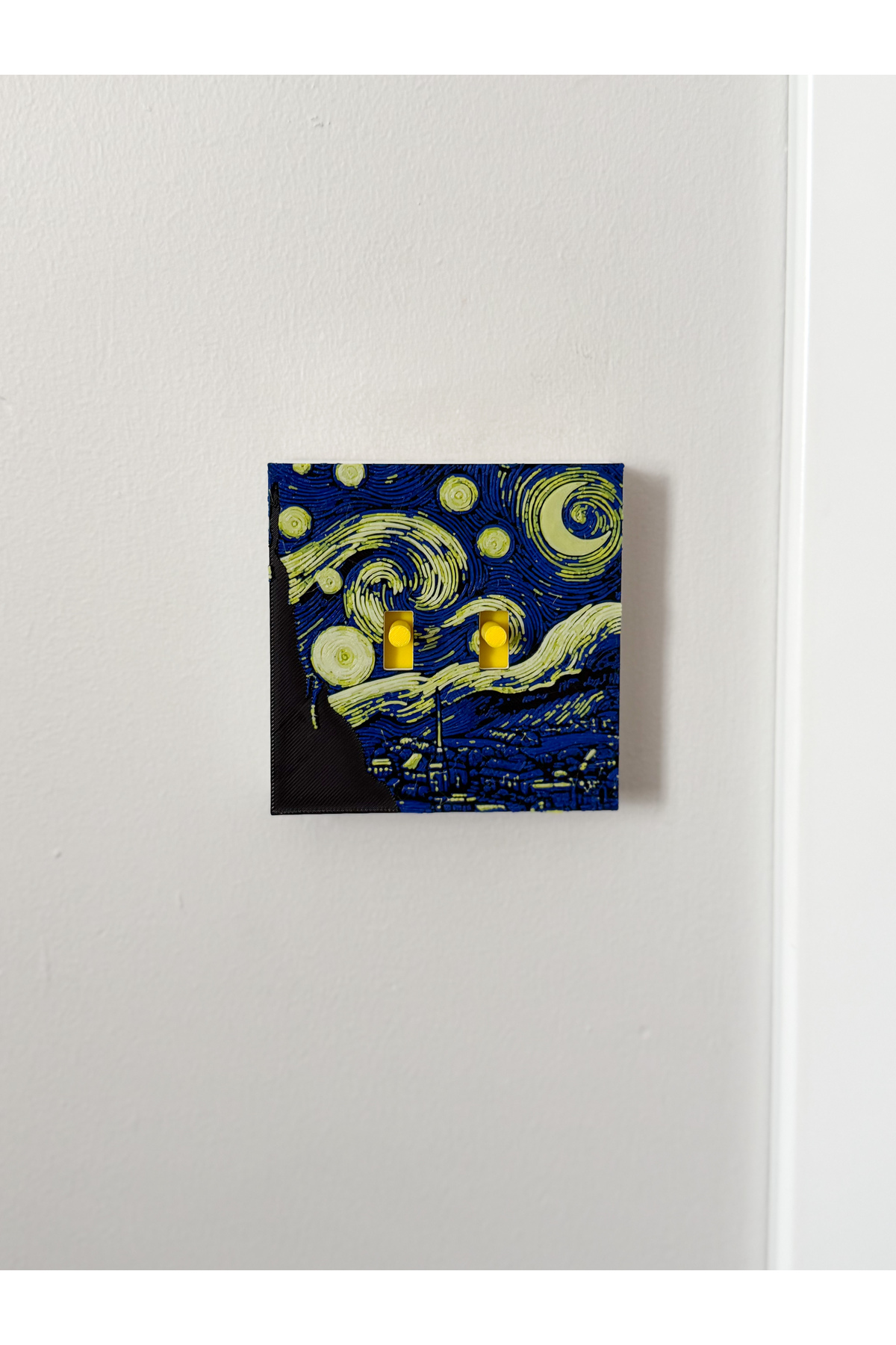 Starry Night Priz Anahtar Kapağı Süsü