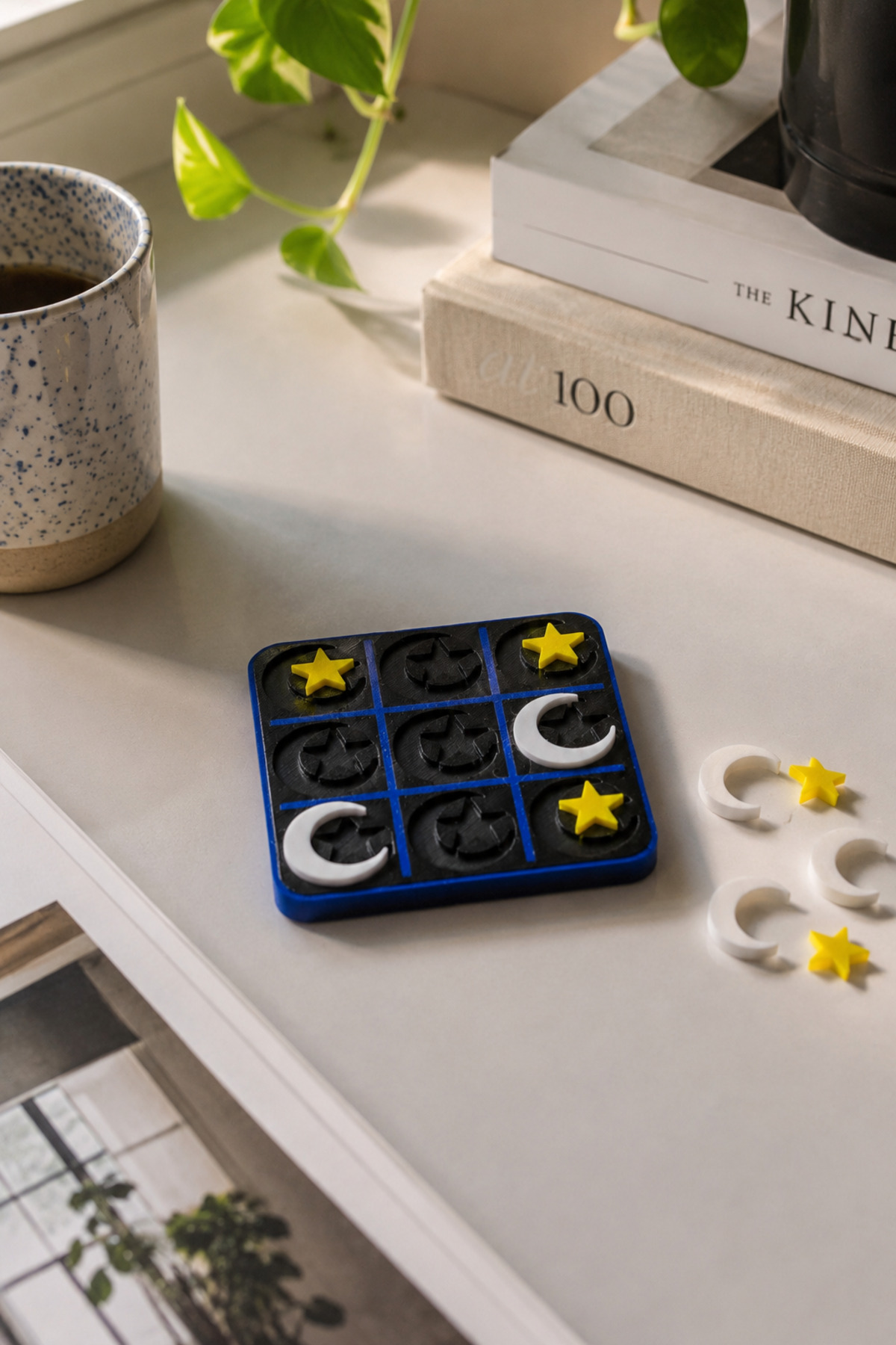 Starry Night Tic Tac Toe Strateji Oyunu