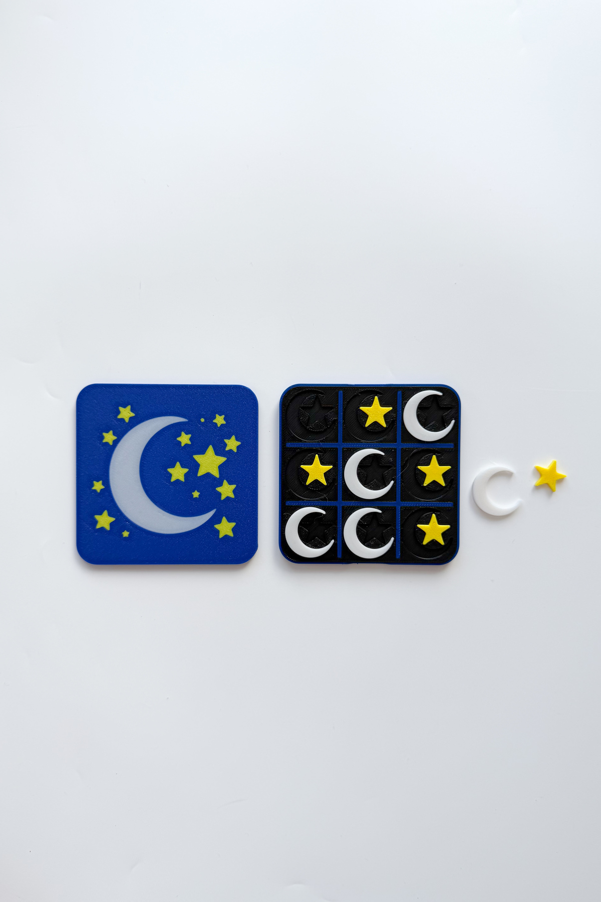 Starry Night Tic Tac Toe Strateji Oyunu