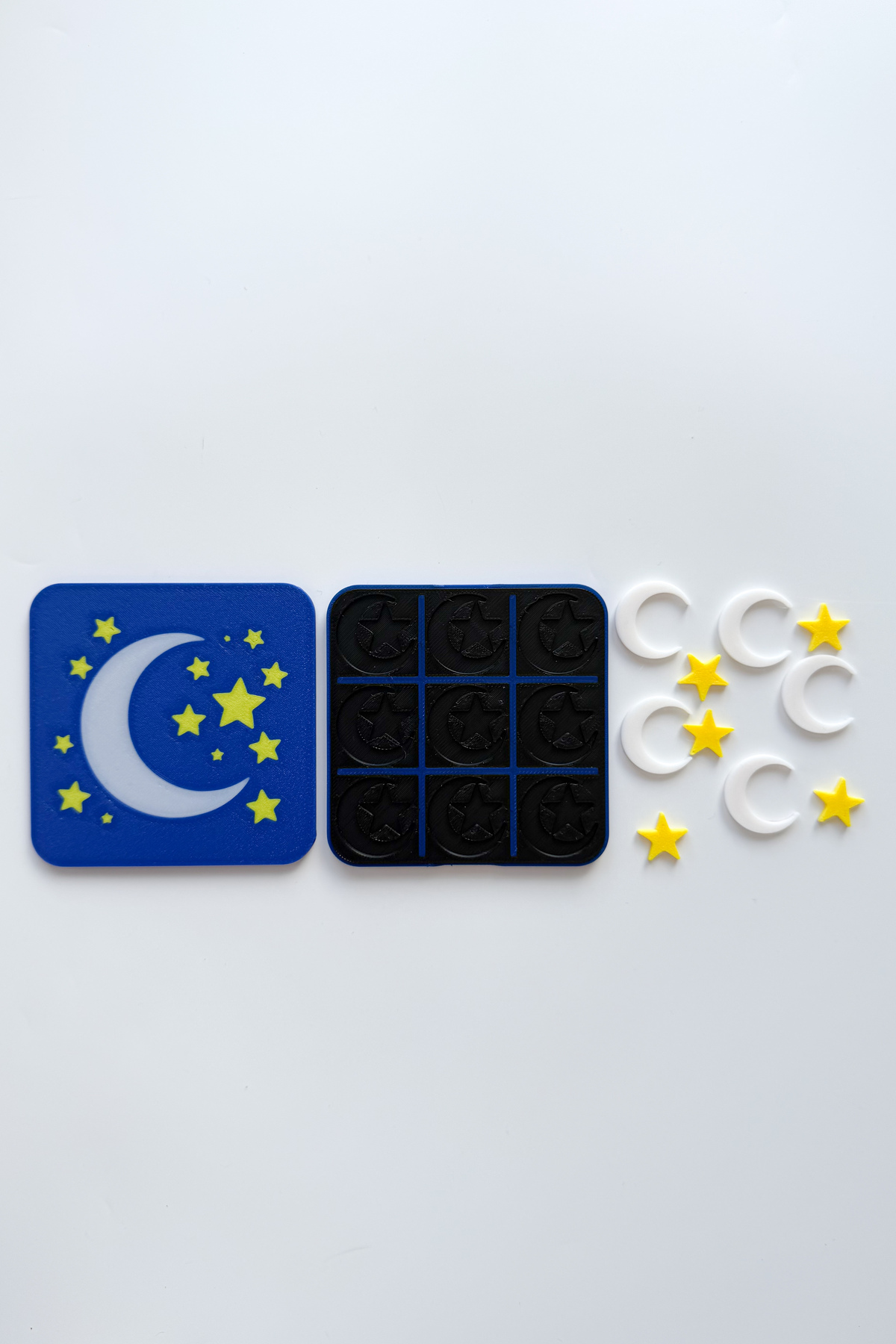 Starry Night Tic Tac Toe Strateji Oyunu