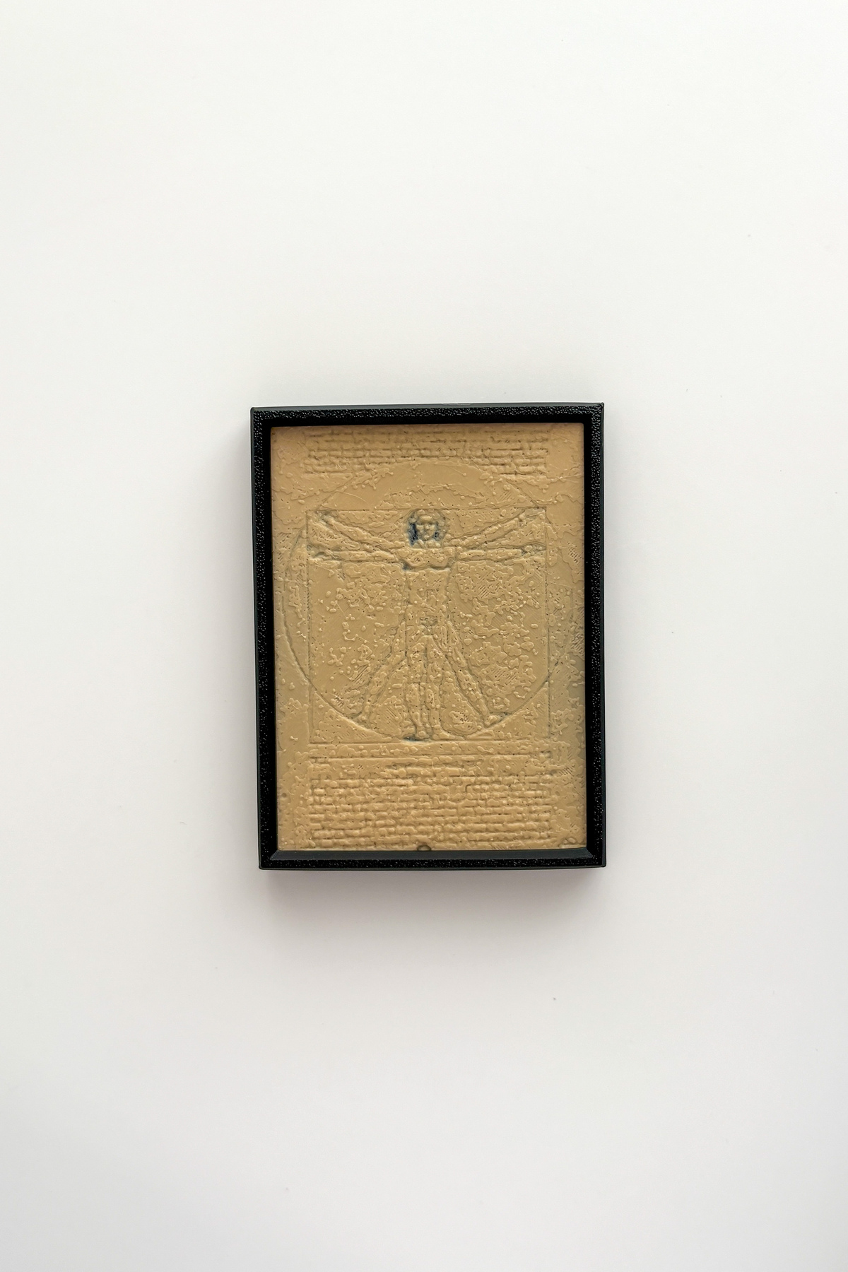 Leonardo da Vinci Uomo Vitruviano Buzdolabı Magneti