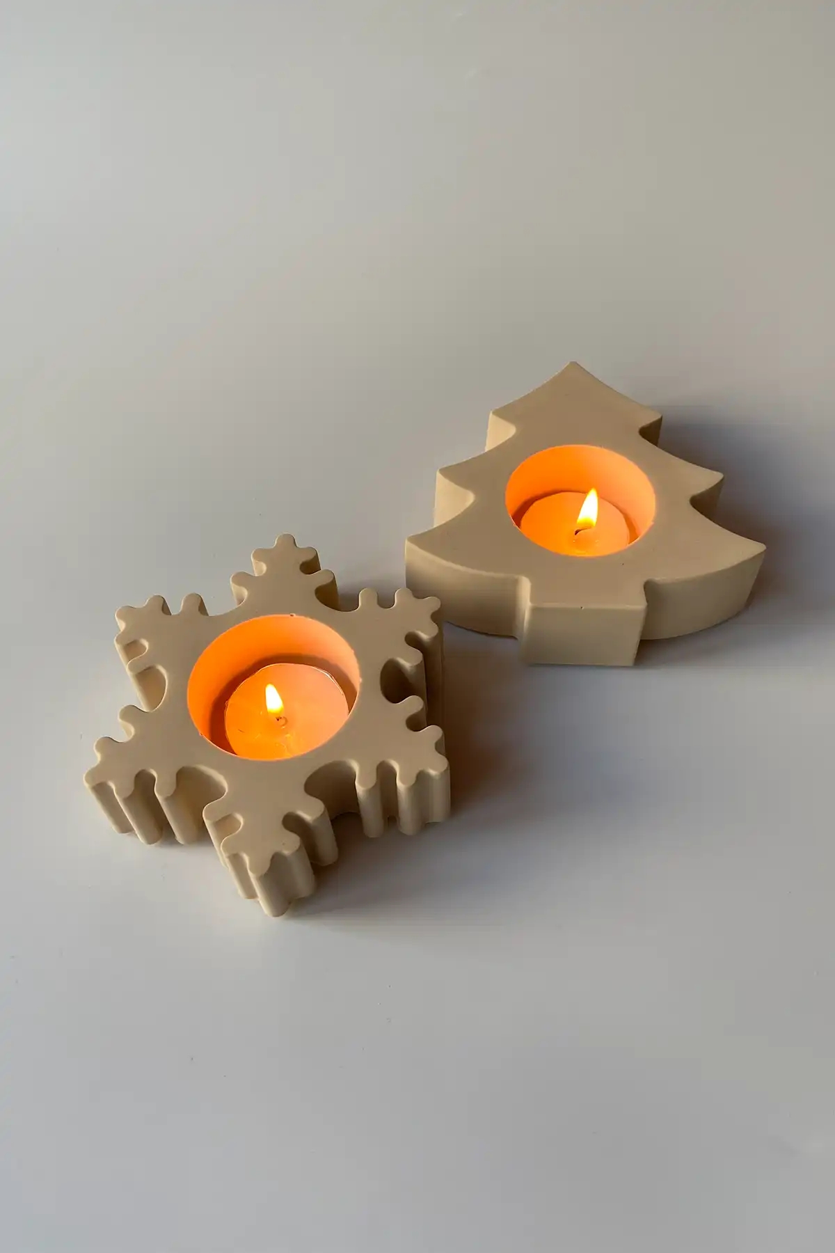 2’li Yılbaşı Tealight Mumluk Seti