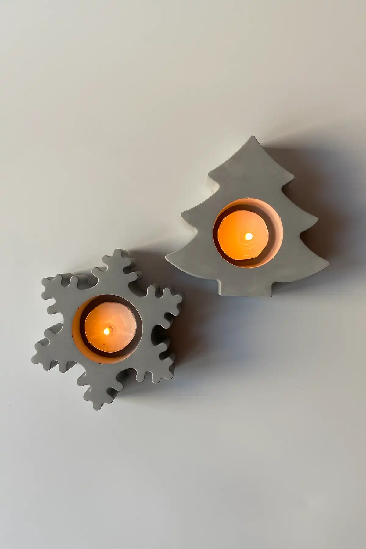 2’li Yılbaşı Tealight Mumluk Seti